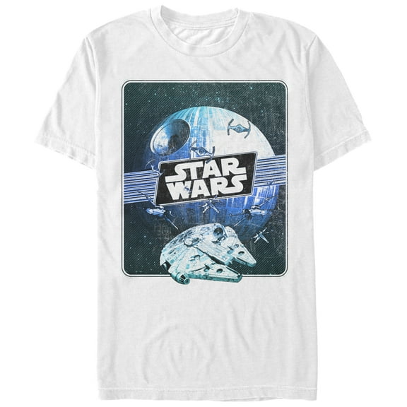 Men's Star Wars Rebel Yell T-shirt Large White