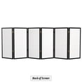 thumbnail image 7 of Red Lantern 3 ft. Short Window Pane Shoji Screen - Black - 6 Panels, 7 of 7