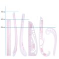 thumbnail image 4 of Kit De Reglas De Costura Kit De Reglas De Costura Reglas de corte de curva métrica multifunción, 6 uds., regla de manga para ropa, 4 of 8