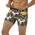 thumbnail image 3 of Disketp Mouse Cheese Men's Boxer Briefs Men’s Underwear Boxer Briefs for Men, 3 of 7