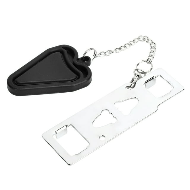 Cerradura de puerta portátil, cerradura de puerta portátil, herramienta de seguridad para el hogar, cerradura de puerta de hotel, diseño personalizado