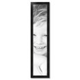 thumbnail image 2 of ArtToFrames 10" x 49" Honors Black with Silver Picture Frame, 10x49 inch Black Wood Poster Frame (WOM-5157), 2 of 7
