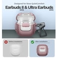 thumbnail image 2 of Funda Dexnor para auriculares Bose QuietComfort II y Ultra, color rosa, 2 of 7