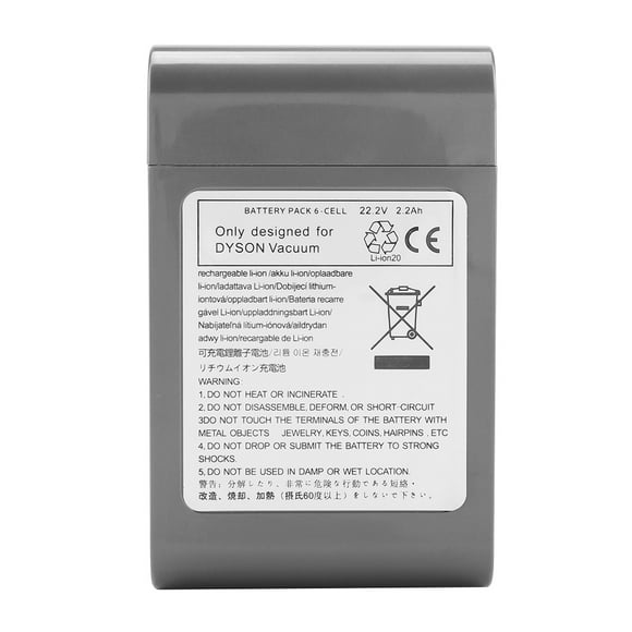2200mAh Li-ion Replacement Battery for DYSON DC31 Type A Cordless Handheld Vacuum Cleaner