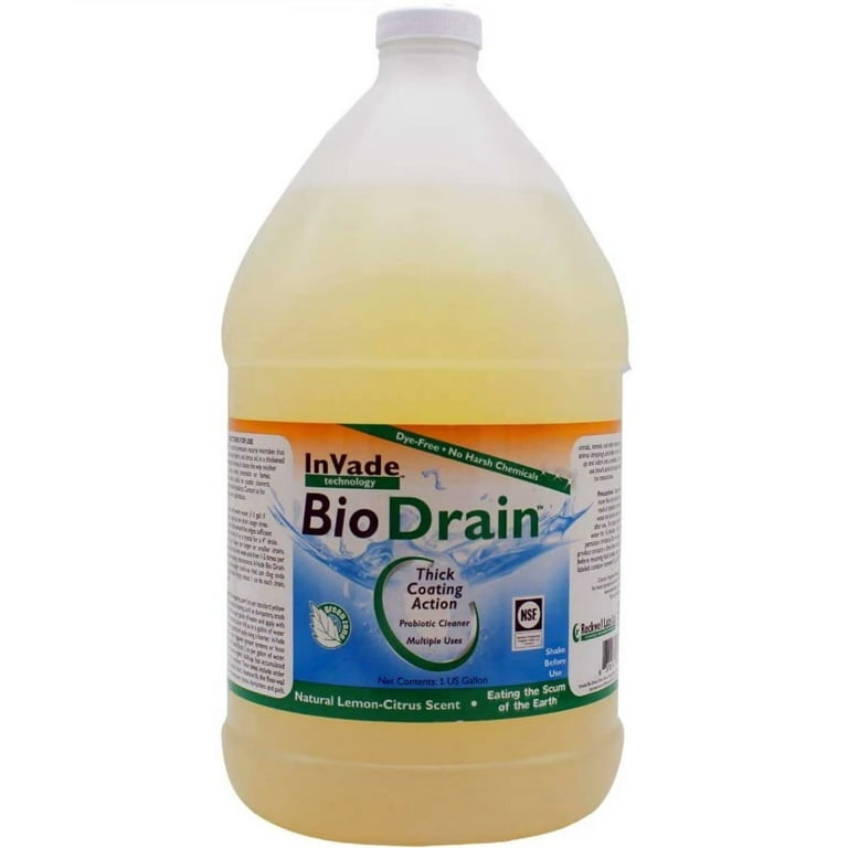 Rockwell Labs, Invade Bio Drain Gel, 128 fl oz, Orange - Walmart.com