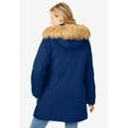 thumbnail image 2 of Woman Within Plus Size Arctic Parka Jacket & Hood 34" Long Down Blend Winter Coat, 2 of 6