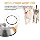 thumbnail image 5 of 1 Bowls, 18cm, Dog Bowl, Stainless Steel Non-Slip Cat Food Bowls with Rubber Base, Water Bowls for Small Pets, 5 of 5