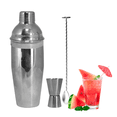 thumbnail image 1 of Kit De Coctelería 3 Piezas Profesional 750 Ml Para Bartender Xtellar plateado, 1 of 4