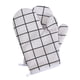 thumbnail image 3 of Guantes de cocina amarillos para microondas, guantes de aislamiento para horno de cocina, guantes de algodón grueso (2PC), 3 of 4
