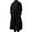 Black, variant on Male Autumn And Winter Thick Mid Length Knee Length Retro Woolen Coat Coat Windbreaker