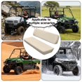 thumbnail image 5 of Uorisanigo Beige UTV Front Bench Seat Cover Dustproof Mule Seat Cover Cushion with Elastic Band UTV Padded Protector Compatible with Kawasaki Mule 4000 2009-2025, 5 of 7