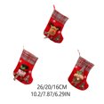 thumbnail image 4 of Advancent Decoración navideña para ventana, regalo colgante de Navidad, bolsa de almacenamiento para aperitivos, decoración para el hogar, Kits de decoración para fiestas Animal, 4 of 6