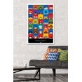 thumbnail image 2 of MLB League - S. Preston Mascot Grid 20 Wall Poster, 22.375" x 34", Framed, 2 of 6