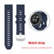 thumbnail image 1 of Correa de silicona deportiva para reloj Garmin Instinct 2S repuesto de Likrtyny correa fácil ajuste accesorios de pulsera de liberación rápida, 1 of 7