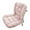 Pink, variant on Ergonomic Seat and Back Support Cushion Integrated Comfort for Home Chair 90x45cm