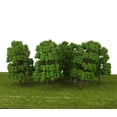 thumbnail image 4 of 10 Piezas 1/75 Macarena Modelo de árbol Verde Claro para Diorama Ferroviario, 4 of 8