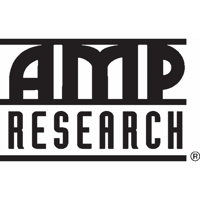 Amp Research Running Board 75113-01A PowerStep; Textured; Black; Die Cast Aluminum; With LED Light System; Frame Body Mount Bolts