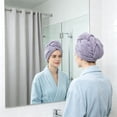 thumbnail image 4 of MTBLYS Oversized Hair Drying Cap Highly Absorbent & Soft Quick Dry Towel 77X26Cm Hair Wrap for Women Daily Home Use, 4 of 6