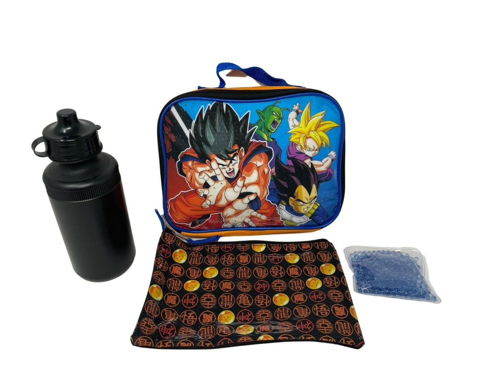 Dragon Ball Z School Backpack 16 Goku DBZ Vegeta Piccolo w/ Pencil Ca –  Open and Clothing