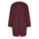 thumbnail image 5 of Puntoco moda mujer manga larga cárdigan sólido otoño Casual abrigo blusa top Puntoco Puntoco-5815, 5 of 6