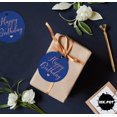 thumbnail image 5 of Inkdotpot Happy Birthday Bottle Tag Real Rose Gold Foil Favor Hang Tags Pack Of 50, 5 of 7