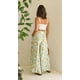 thumbnail image 5 of Pantalones Anchos de Pierna para Mujer, Pantalones Palazzo Florales Fluidos para Mujer, Pantalones Casuales de Verano de Cintura Alta. Estampado de Piña L, 5 of 9