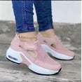 thumbnail image 1 of Women\'s Orthopedic Air Cushioned Sole Flying Woven Sneakers For Couple Walking, 1 of 3