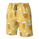 thumbnail image 4 of Fotbe Beer Trajes de Baño Estampados para Hombre, Shorts de Verano de Secado Rápido, Ropa de Playa, Bañadores-Large, 4 of 6