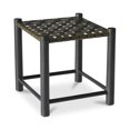 thumbnail image 2 of Moe's Home Collection Selby Stool Olive Leather Ottomans Stools & Benches, 2 of 5