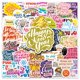 thumbnail image 1 of Paquete de pegatinas inspiradoras en inglés, 50 unidades, con motivos coloridos, 1 of 2