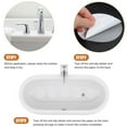 thumbnail image 6 of Deago 20 PCS Non-Slip Bathtub Stickers Safety Bathroom Tubs Showers Treads Adhesive Decals with Scraper (Clear), 6 of 7