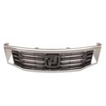 thumbnail image 2 of Front Upper Bumper Grille Chrome Grill For Honda Accord 2008 2009 2010, 2 of 5