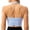 Blue, variant on VBARHMQRT Female Underwire Bikini Top Bra Size Women's Halter Sports Bra Yoga Bralette Crop Bras Top Unlined Bras with Underwire Running Sports Bras for Women Large Bust