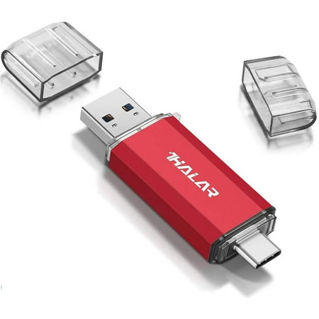 THKAILAR 32GB 64GB 128GB 256GB USB-C Flash Drive Haute Vitesse USB 3.0 Clé  USB C pour Musique/TV/Vidéo/Stockage Externe 