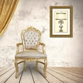 thumbnail image 3 of Unknown 21x32 Gold Ornate Wood Framed with Double Matting Museum Art Print Titled - Boudoir Lamp V, 3 of 4