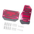 thumbnail image 3 of Miulika 2 Pieces Brake Pedal Covers Set Auto Interior Accessories Automotive Generic Red, 3 of 9