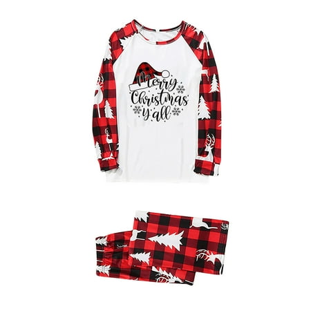 

Ozmmyan Family Matching Christmas Pajamas Sets Christmas Reindeer Print Sleepwear Family Pjs Matching Sets Loungewear Outits