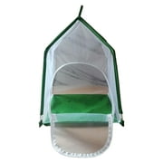 Disassemble Butterflies Cage with Hanging Hole - Zipper Closure, Large Space, Cubic Mesh Enclosure Incubator - Butterflies Habitat Cage - Small Animal Supplies