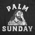 thumbnail image 2 of Mens Palm Sunday Funny T Shirt Sarcastic Jesus Graphic Tee for Men Graphic Tees, 2 of 7