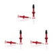 thumbnail image 3 of Soidarity Paquete de 2 válvulas universales para neumáticos sin cámara de 40 mm Válvulas de pezón para neumáticos de aleación de aluminio con base Type1 NO1 Soidarity CBP441802, 3 of 6
