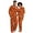 02-Yellow Pumpkin Witch, variant on Couple Pajama Sets Soft PJs Sets for Couples/Women/Men Matching Sleepwear with Pockets