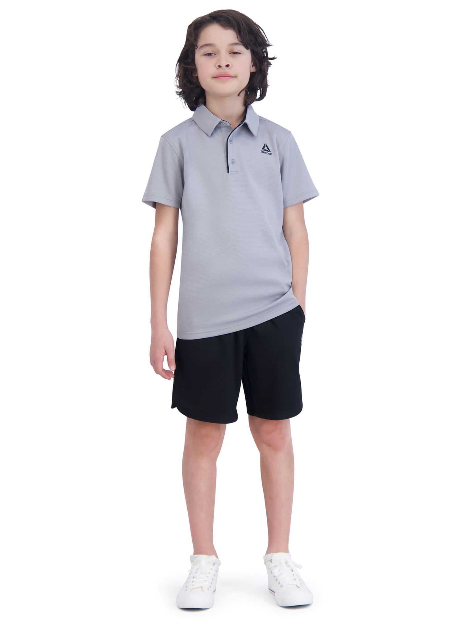 Reebok Boy's Performance Polo Uniform Shirt, Sizes 4-18