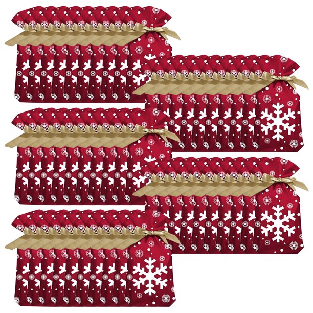 Nueva bolsa de regalo de Navidad Bolsa de regalo con cordón Bolsa de papel de aluminio de Navidad Bolsa de regalo de Navidad Wmkox8yii gf9600