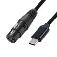 thumbnail image 2 of USB C to XLR Female Cable, Type C Male to XLR Female (2M/6.6FT), 2 of 6