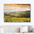 thumbnail image 2 of HFDF Canvas Prt Wall Art Veyard Landscape Tuscany, Italy Nature Wilderness Photography Modern Art Rustic Scenic Colorful for Livg Room, Bedroom, Office - 16x12inch Framed, 2 of 5