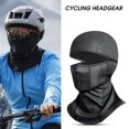 thumbnail image 3 of Couverture Complète du Visage Confortable Résistant à l'Usure Large Gamme d'Utilisations Coupe-Vent Lavable Protection contre le Froid Doux au Toucher Tête de Moto Couvre-Cou pour l'Hiver, 3 of 10