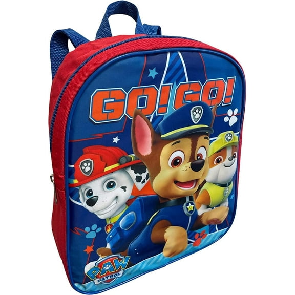 Paw Patrol Toddle Boy 12 Inch Mini Backpack Red-Blue