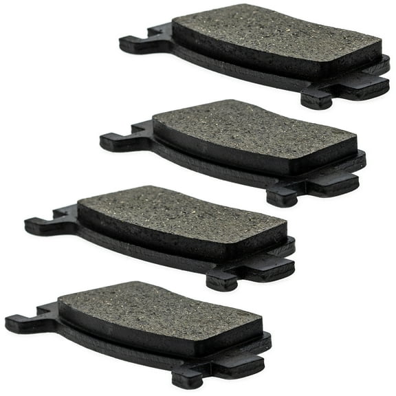 Niche Brake Pad Set for Kawasaki Teryx KRX 1000 43082-0197 Rear Organic 2 Pack 519-KPA2614D