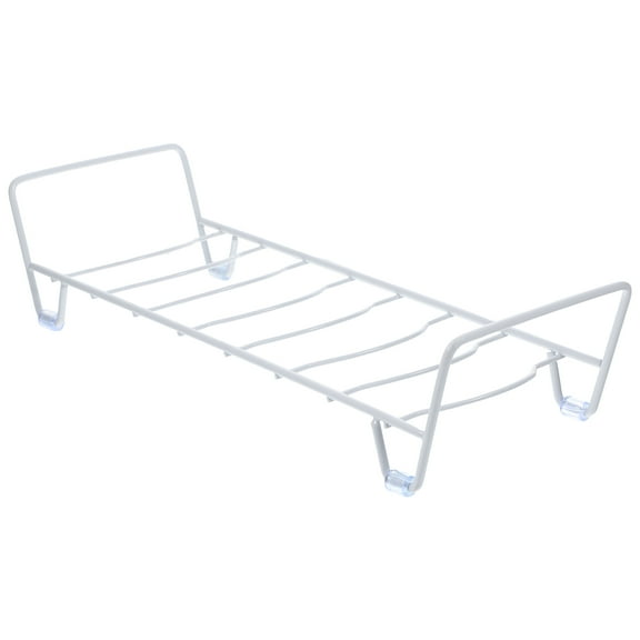 MLINS  Drying Rack For Kitchen Counter Dish Draining Dishes Human White