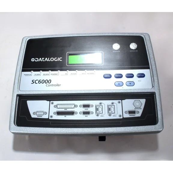 Restored Datalogic SC60001200 Industrial Barcode Controller  Ethernet Station Controller for MultiSide Fixed Scanners (Refurbished)